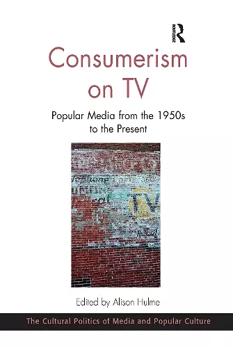 Consumerism on TV cover