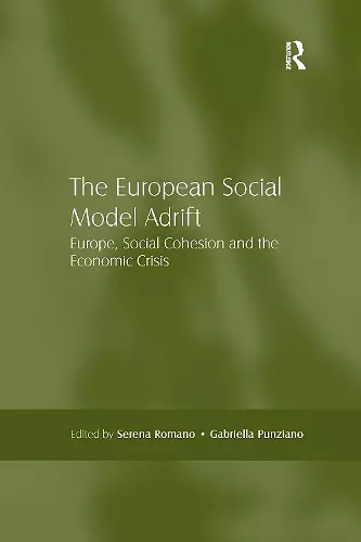 The European Social Model Adrift cover