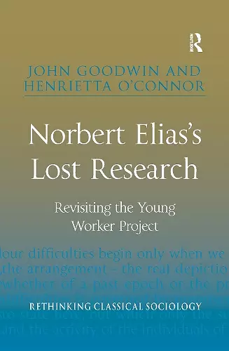 Norbert Elias's Lost Research cover