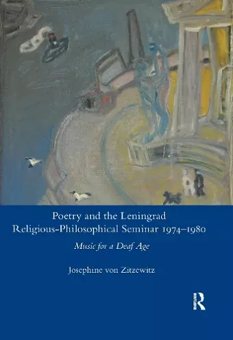 Poetry and the Leningrad Religious-Philosophical Seminar 1974-1980 cover