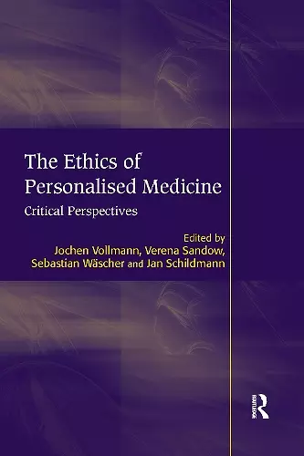 The Ethics of Personalised Medicine cover