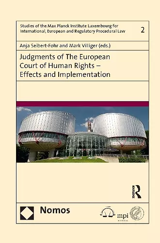 Judgments of the European Court of Human Rights - Effects and Implementation cover