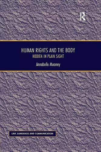 Human Rights and the Body cover