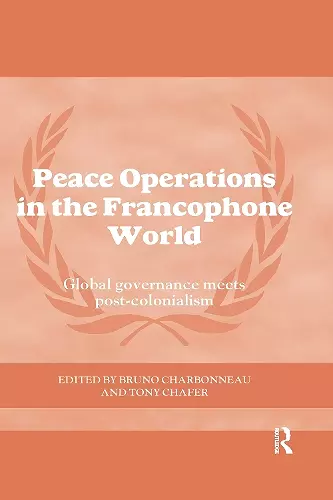 Peace Operations in the Francophone World cover