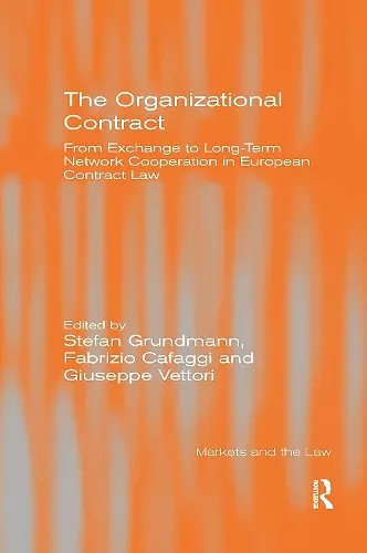 The Organizational Contract cover