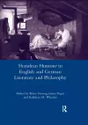 Shandean Humour in English and German Literature and Philosophy cover