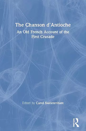 The Chanson d'Antioche cover