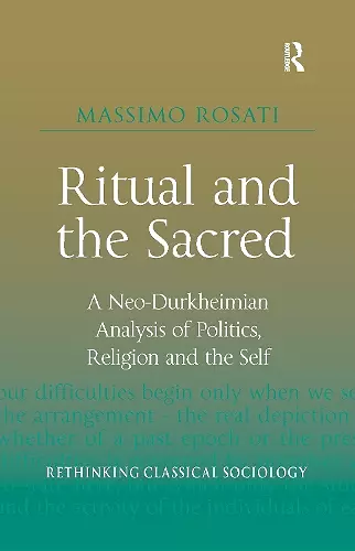 Ritual and the Sacred cover