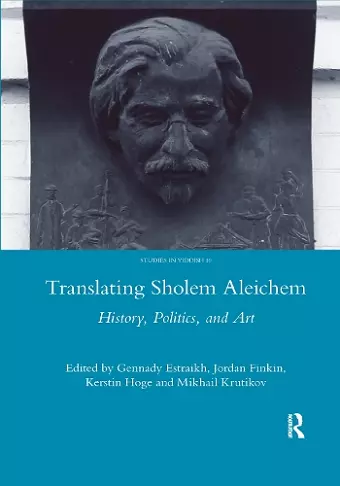 Translating Sholem Aleichem cover