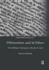 Dilettantism and Its Values cover