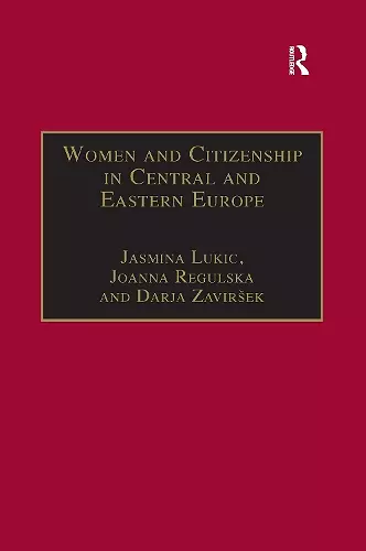 Women and Citizenship in Central and Eastern Europe cover