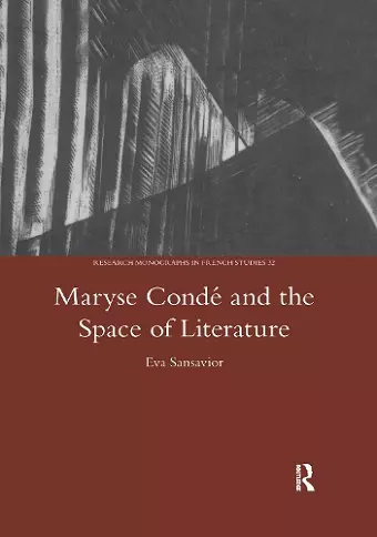 Maryse Conde and the Space of Literature cover