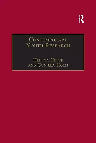 Contemporary Youth Research cover