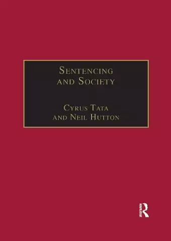 Sentencing and Society cover