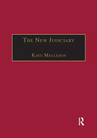 The New Judiciary cover