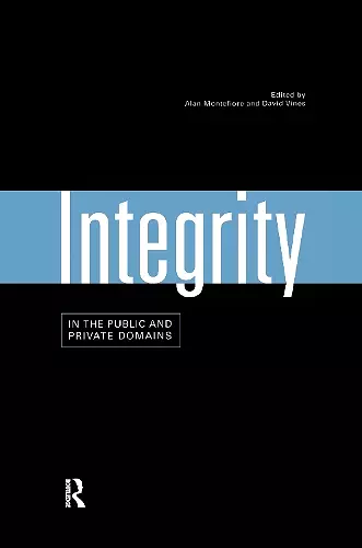 Integrity in the Public and Private Domains cover