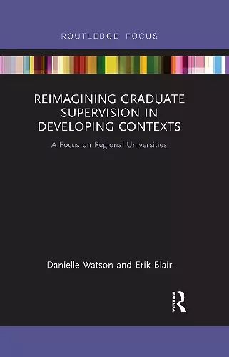 Reimagining Graduate Supervision in Developing Contexts cover