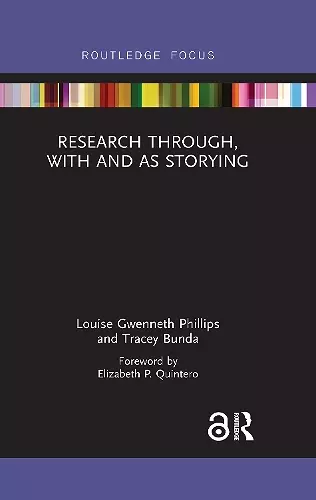 Research Through, With and As Storying cover