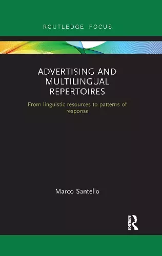 Advertising and Multilingual Repertoires cover