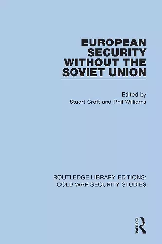 European Security without the Soviet Union cover