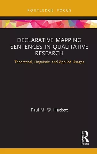 Declarative Mapping Sentences in Qualitative Research cover