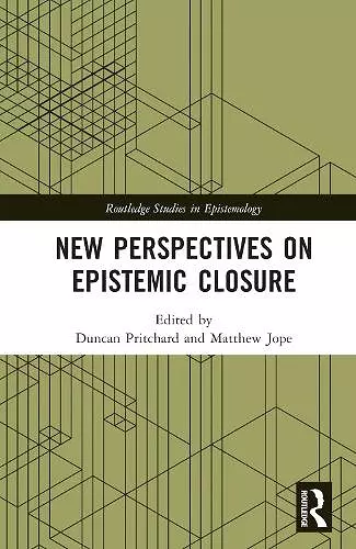 New Perspectives on Epistemic Closure cover