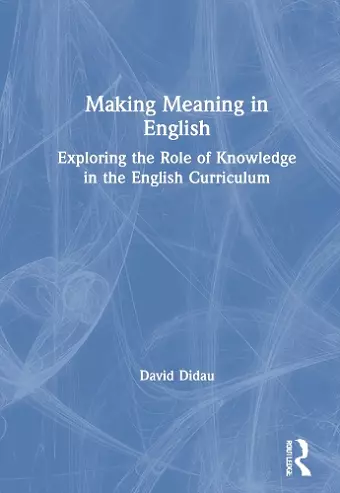 Making Meaning in English cover