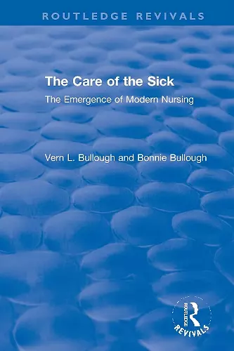The Care of the Sick cover