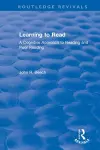 Learning to Read cover