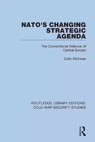 NATO's Changing Strategic Agenda cover