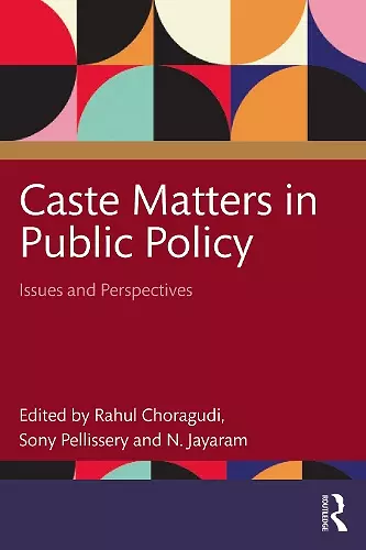 Caste Matters in Public Policy cover