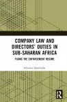 Company Law and Directors’ Duties in Sub-Saharan Africa cover