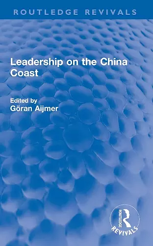 Leadership on the China Coast cover