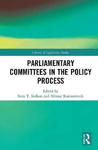 Parliamentary Committees in the Policy Process cover