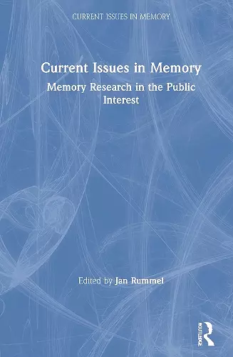 Current Issues in Memory cover