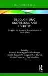 Decolonising Knowledge and Knowers cover