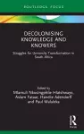 Decolonising Knowledge and Knowers cover