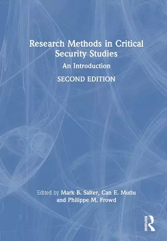 Research Methods in Critical Security Studies cover