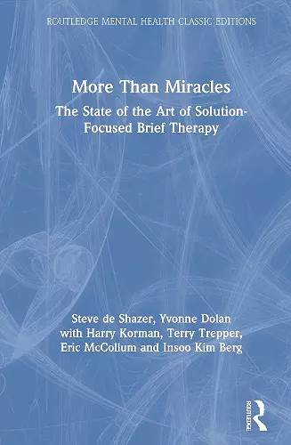 More Than Miracles cover