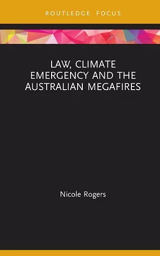 Law, Climate Emergency and the Australian Megafires cover