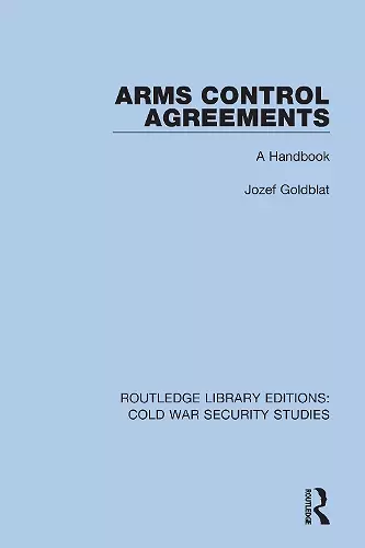 Arms Control Agreements cover
