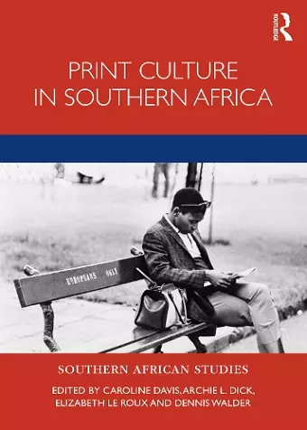 Print Culture in Southern Africa cover