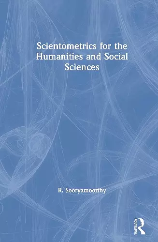 Scientometrics for the Humanities and Social Sciences cover