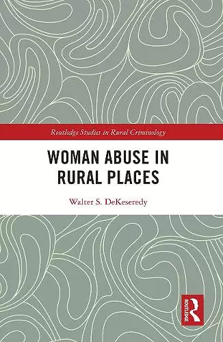 Woman Abuse in Rural Places cover