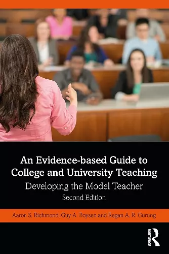 An Evidence-based Guide to College and University Teaching cover