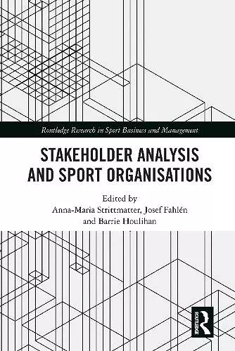 Stakeholder Analysis and Sport Organisations cover