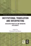 Institutional Translation and Interpreting cover