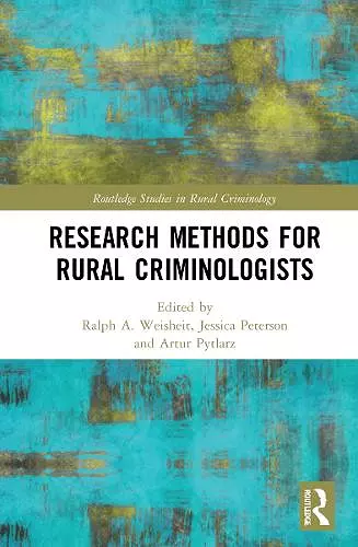 Research Methods for Rural Criminologists cover