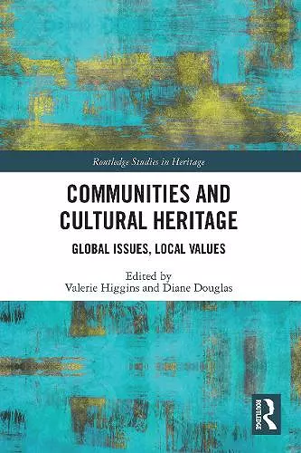 Communities and Cultural Heritage cover