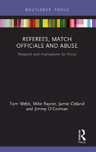 Referees, Match Officials and Abuse cover